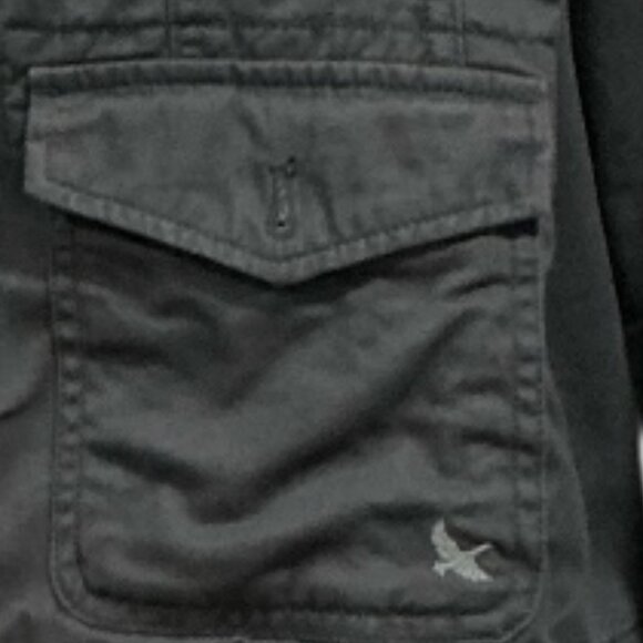 Eddie Bauer Women's Utility Jacket, Size 4, Charcoal Black Multi-Flap Pockets - Picture 16 of 16